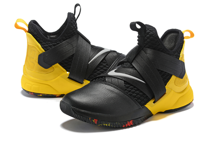 Nike LeBron Soldier 12 Black Yellow